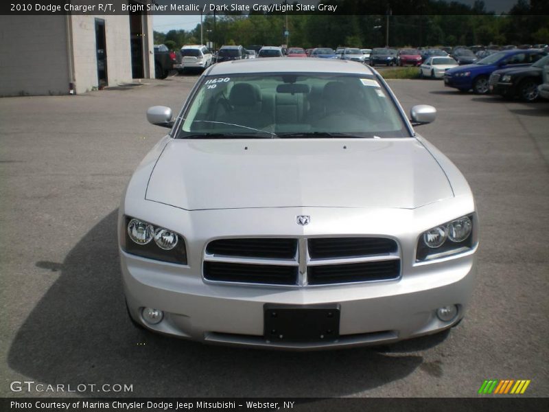 Bright Silver Metallic / Dark Slate Gray/Light Slate Gray 2010 Dodge Charger R/T