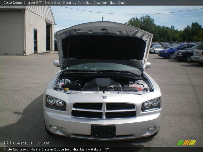 Bright Silver Metallic / Dark Slate Gray/Light Slate Gray 2010 Dodge Charger R/T