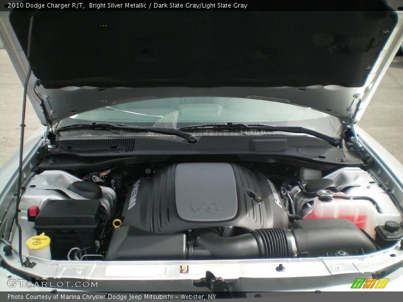 Bright Silver Metallic / Dark Slate Gray/Light Slate Gray 2010 Dodge Charger R/T