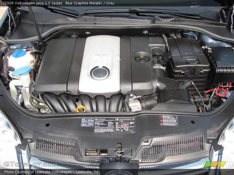 Blue Graphite Metallic / Grey 2006 Volkswagen Jetta 2.5 Sedan