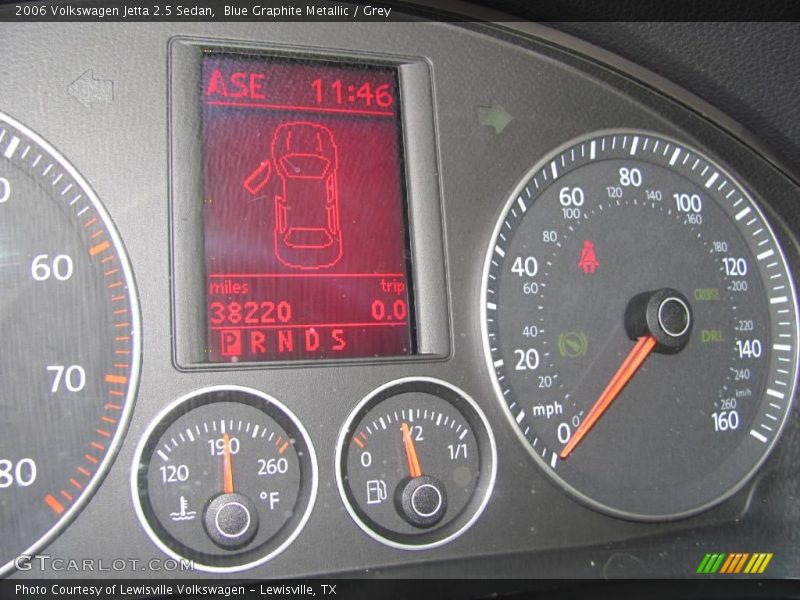 Blue Graphite Metallic / Grey 2006 Volkswagen Jetta 2.5 Sedan