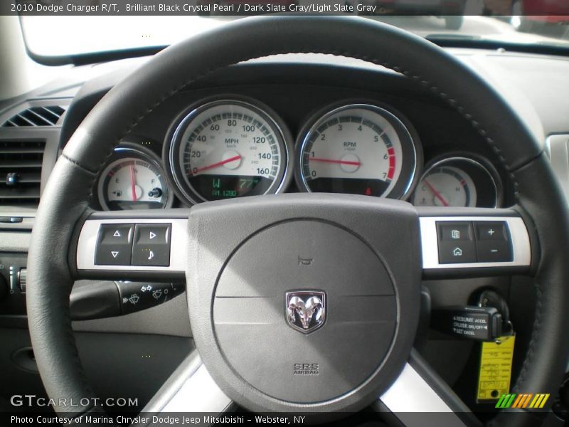 Brilliant Black Crystal Pearl / Dark Slate Gray/Light Slate Gray 2010 Dodge Charger R/T