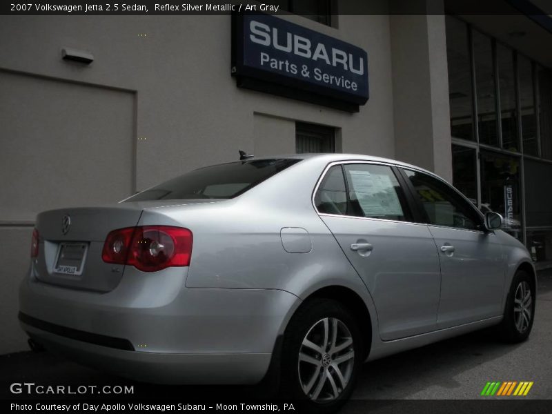 Reflex Silver Metallic / Art Gray 2007 Volkswagen Jetta 2.5 Sedan