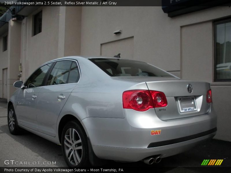 Reflex Silver Metallic / Art Gray 2007 Volkswagen Jetta 2.5 Sedan