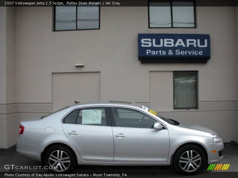 Reflex Silver Metallic / Art Gray 2007 Volkswagen Jetta 2.5 Sedan