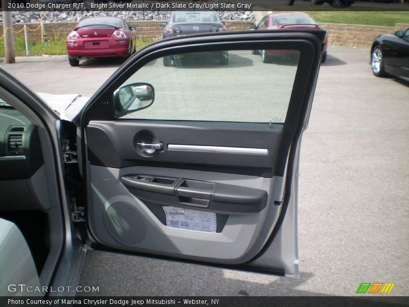Bright Silver Metallic / Dark Slate Gray/Light Slate Gray 2010 Dodge Charger R/T