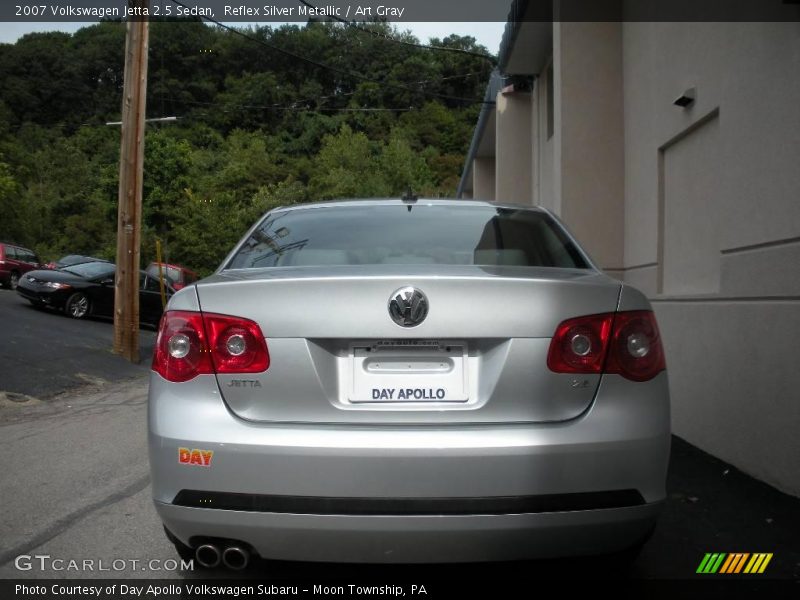 Reflex Silver Metallic / Art Gray 2007 Volkswagen Jetta 2.5 Sedan