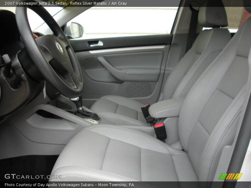 Reflex Silver Metallic / Art Gray 2007 Volkswagen Jetta 2.5 Sedan