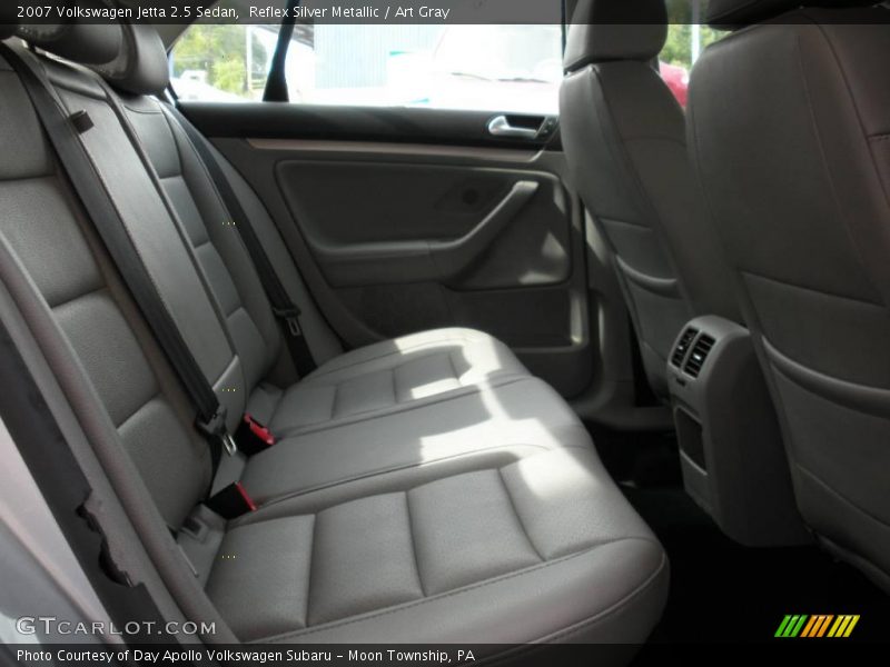 Reflex Silver Metallic / Art Gray 2007 Volkswagen Jetta 2.5 Sedan