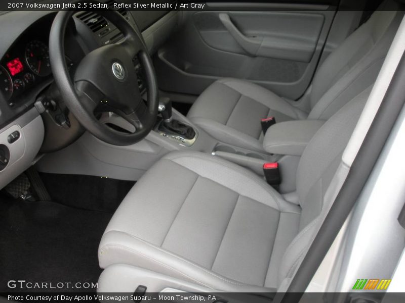 Reflex Silver Metallic / Art Gray 2007 Volkswagen Jetta 2.5 Sedan