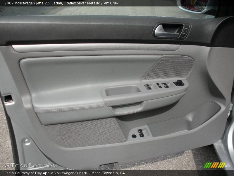 Reflex Silver Metallic / Art Gray 2007 Volkswagen Jetta 2.5 Sedan