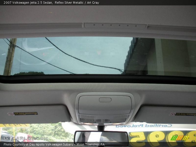 Reflex Silver Metallic / Art Gray 2007 Volkswagen Jetta 2.5 Sedan