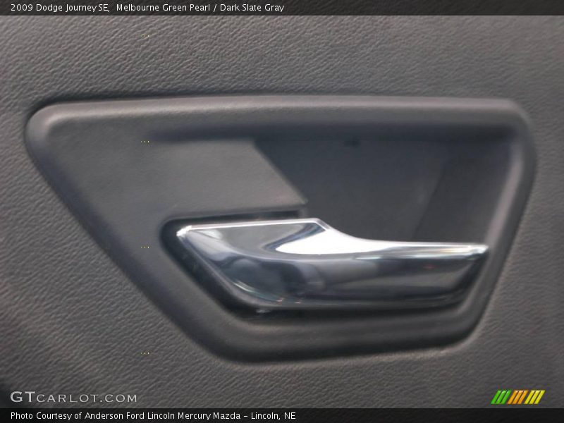 Melbourne Green Pearl / Dark Slate Gray 2009 Dodge Journey SE