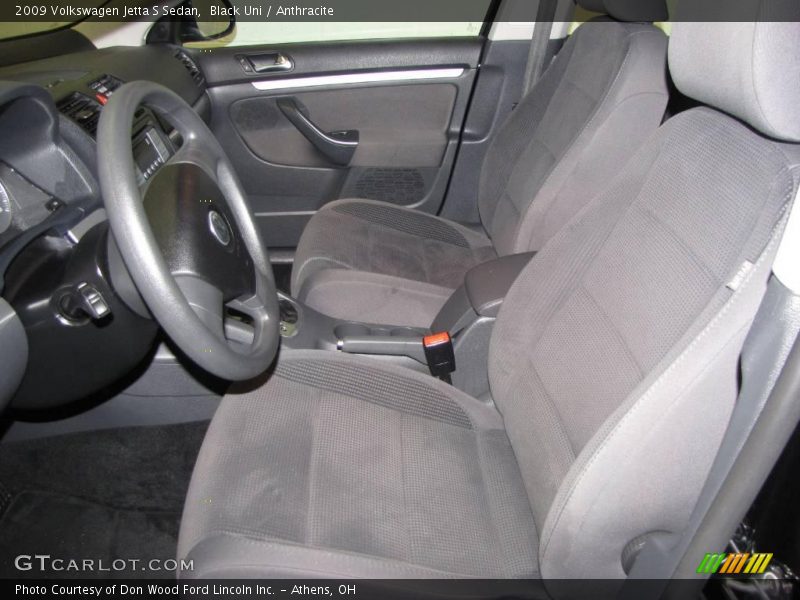 Black Uni / Anthracite 2009 Volkswagen Jetta S Sedan