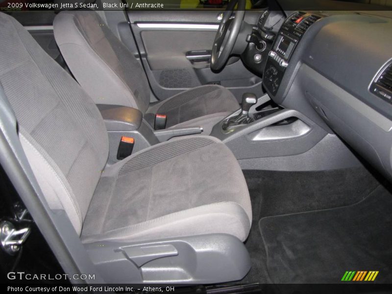 Black Uni / Anthracite 2009 Volkswagen Jetta S Sedan