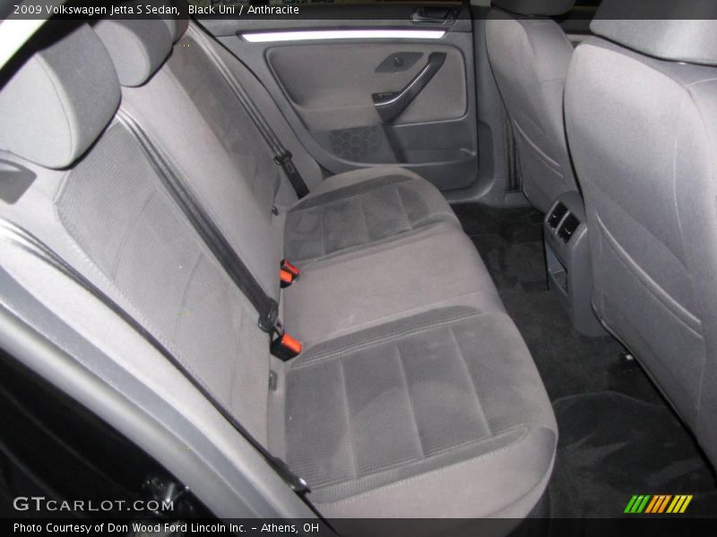 Black Uni / Anthracite 2009 Volkswagen Jetta S Sedan