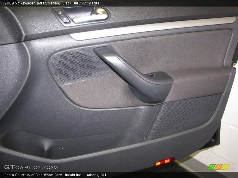 Black Uni / Anthracite 2009 Volkswagen Jetta S Sedan