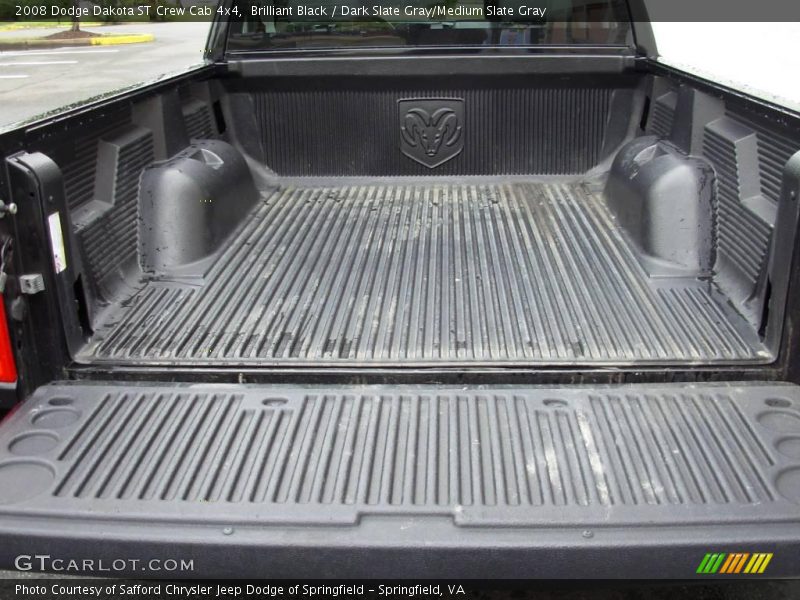 Brilliant Black / Dark Slate Gray/Medium Slate Gray 2008 Dodge Dakota ST Crew Cab 4x4