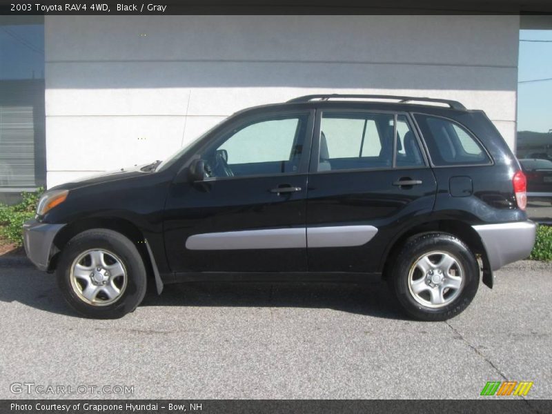 Black / Gray 2003 Toyota RAV4 4WD
