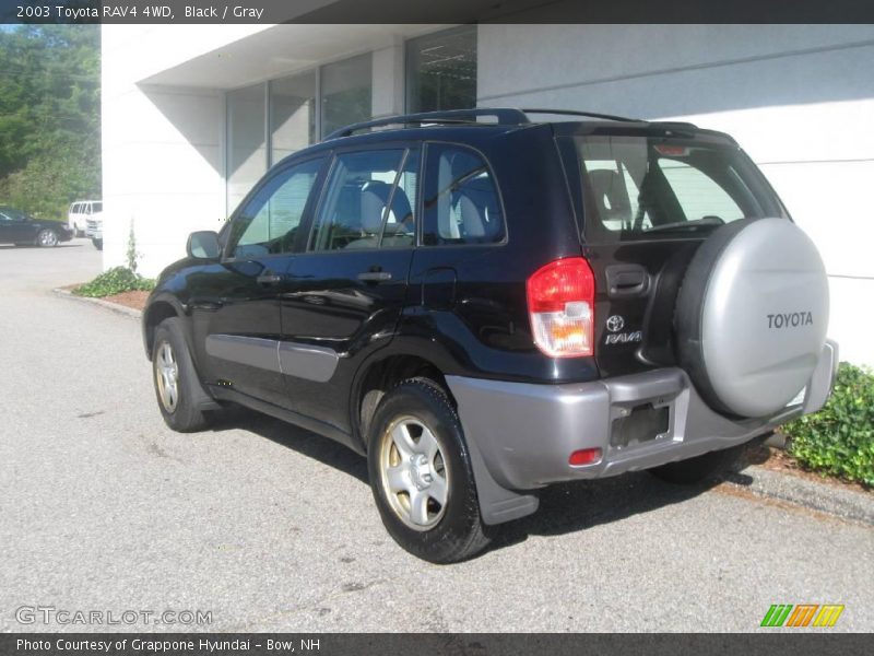 Black / Gray 2003 Toyota RAV4 4WD