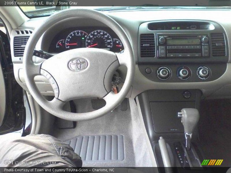 Black / Stone Gray 2006 Toyota Camry LE