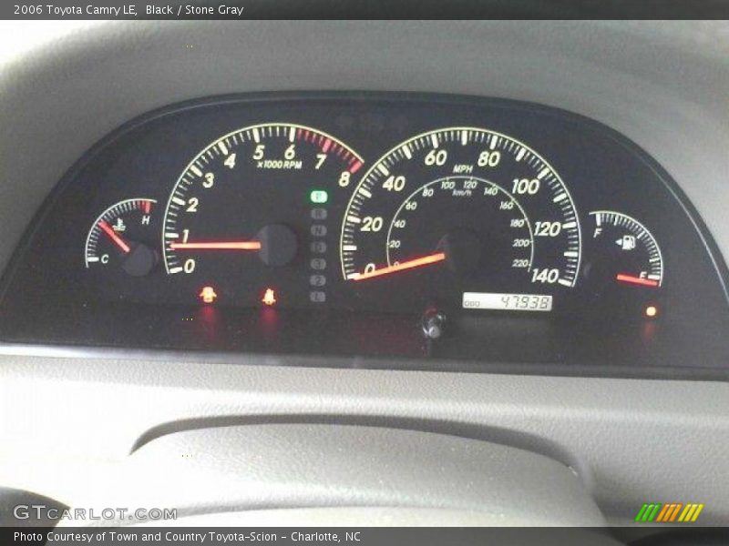 Black / Stone Gray 2006 Toyota Camry LE