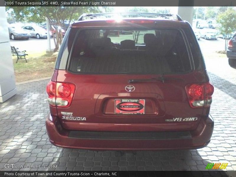 Salsa Red Pearl / Light Charcoal 2006 Toyota Sequoia SR5 4WD