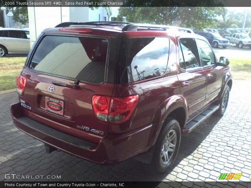 Salsa Red Pearl / Light Charcoal 2006 Toyota Sequoia SR5 4WD