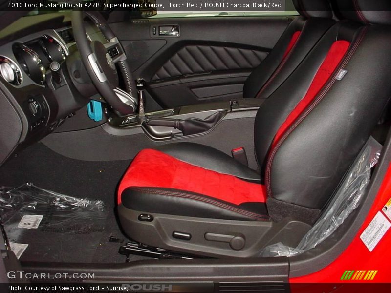 Torch Red / ROUSH Charcoal Black/Red 2010 Ford Mustang Roush 427R  Supercharged Coupe