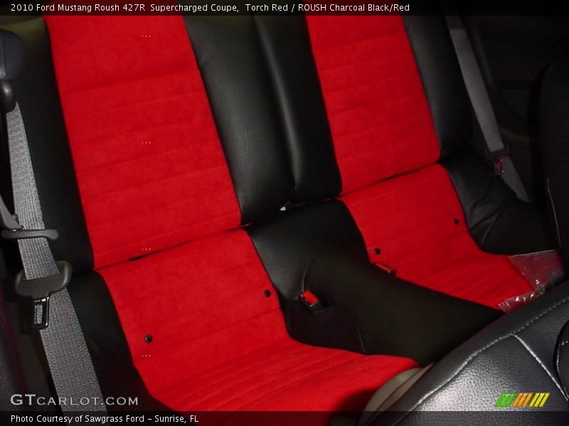 Torch Red / ROUSH Charcoal Black/Red 2010 Ford Mustang Roush 427R  Supercharged Coupe