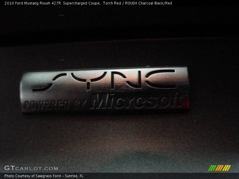 Torch Red / ROUSH Charcoal Black/Red 2010 Ford Mustang Roush 427R  Supercharged Coupe