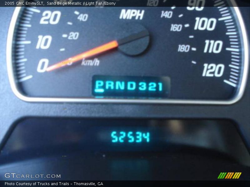 Sand Beige Metallic / Light Tan/Ebony 2005 GMC Envoy SLT