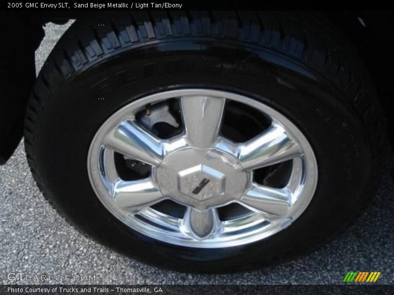 Sand Beige Metallic / Light Tan/Ebony 2005 GMC Envoy SLT