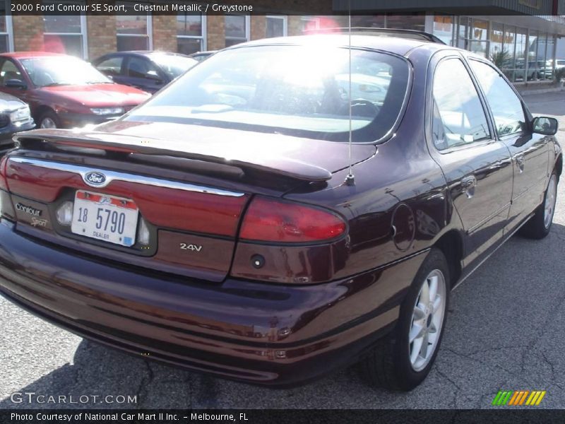 Chestnut Metallic / Greystone 2000 Ford Contour SE Sport