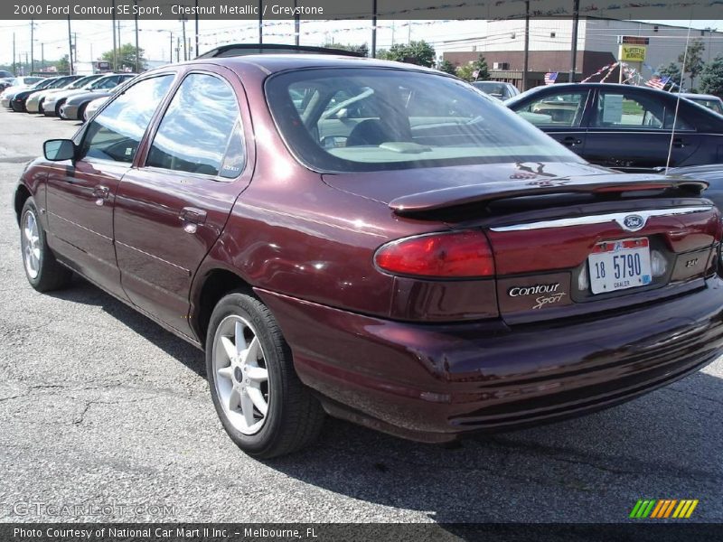 Chestnut Metallic / Greystone 2000 Ford Contour SE Sport