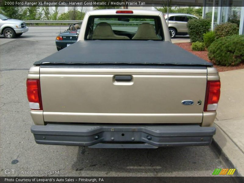 Harvest Gold Metallic / Medium Prairie Tan 2000 Ford Ranger XL Regular Cab