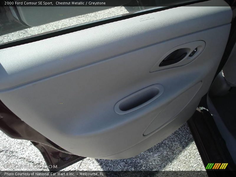 Chestnut Metallic / Greystone 2000 Ford Contour SE Sport