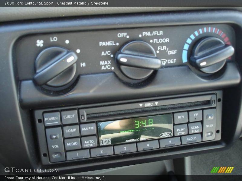 Chestnut Metallic / Greystone 2000 Ford Contour SE Sport