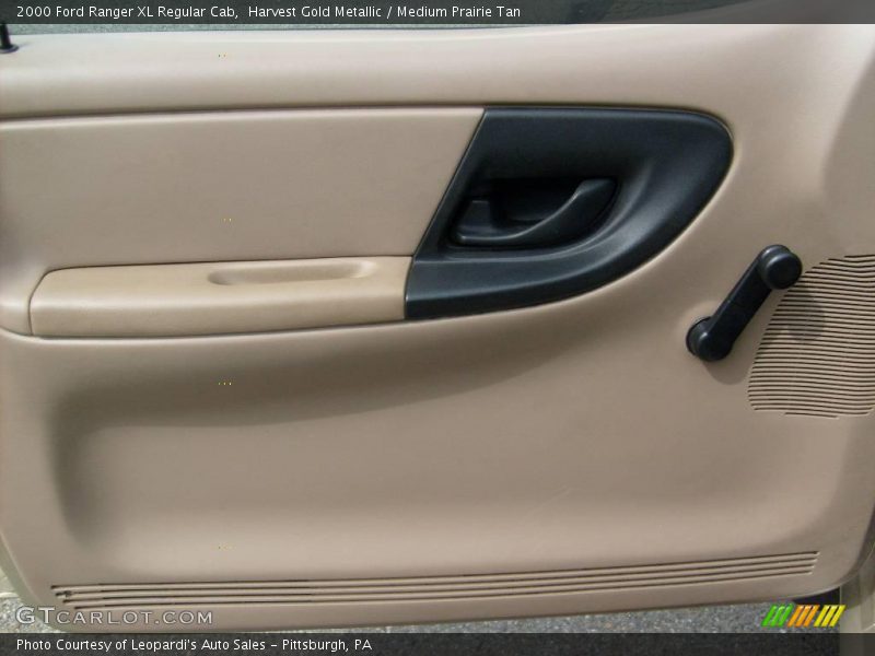 Harvest Gold Metallic / Medium Prairie Tan 2000 Ford Ranger XL Regular Cab
