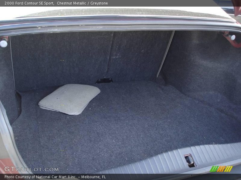 Chestnut Metallic / Greystone 2000 Ford Contour SE Sport