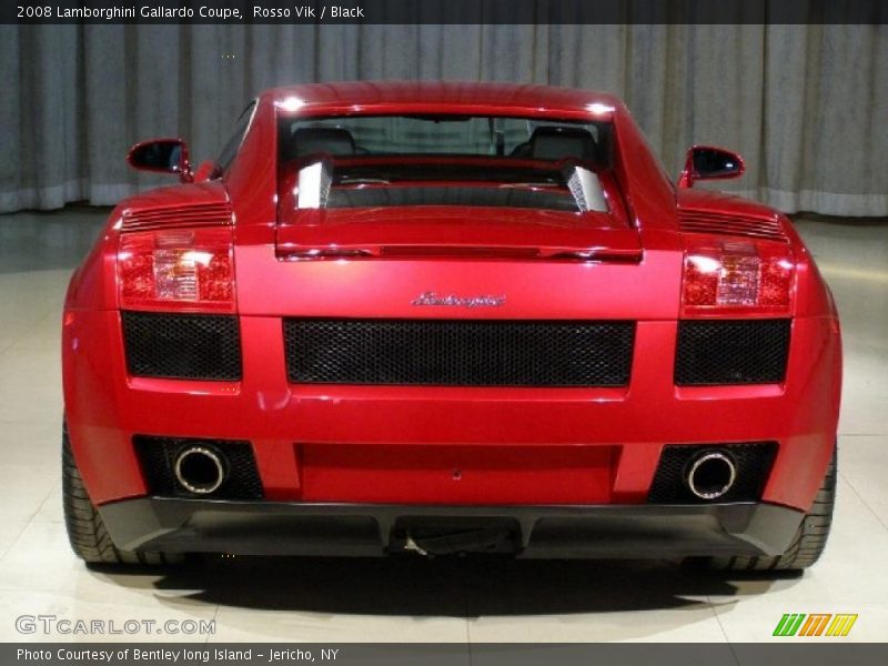 Rosso Vik / Black 2008 Lamborghini Gallardo Coupe