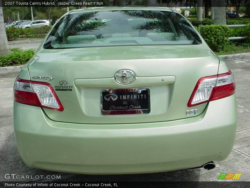Jasper Green Pearl / Ash 2007 Toyota Camry Hybrid