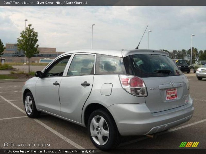 Silver Streak Mica / Dark Charcoal 2007 Toyota Matrix