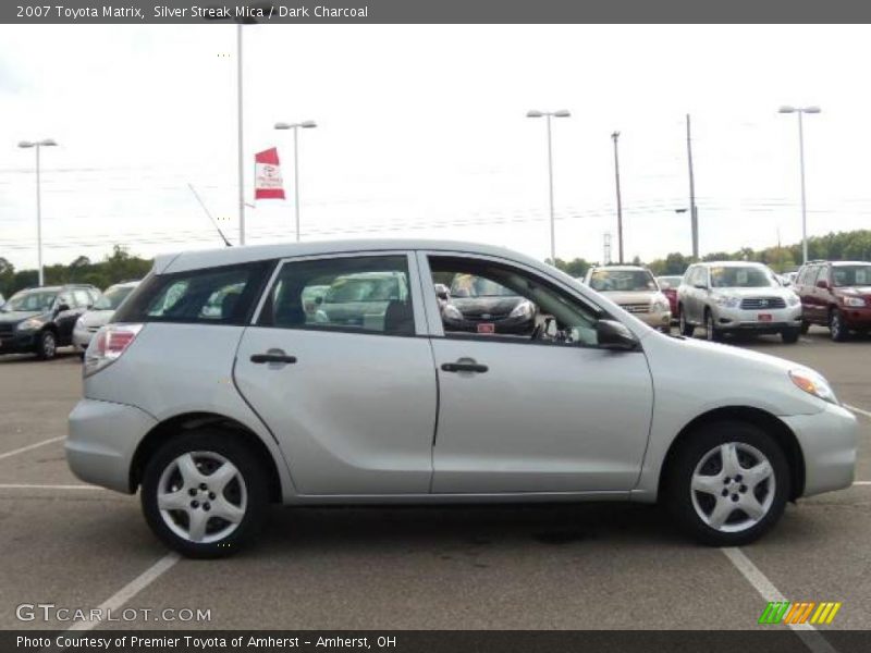 Silver Streak Mica / Dark Charcoal 2007 Toyota Matrix