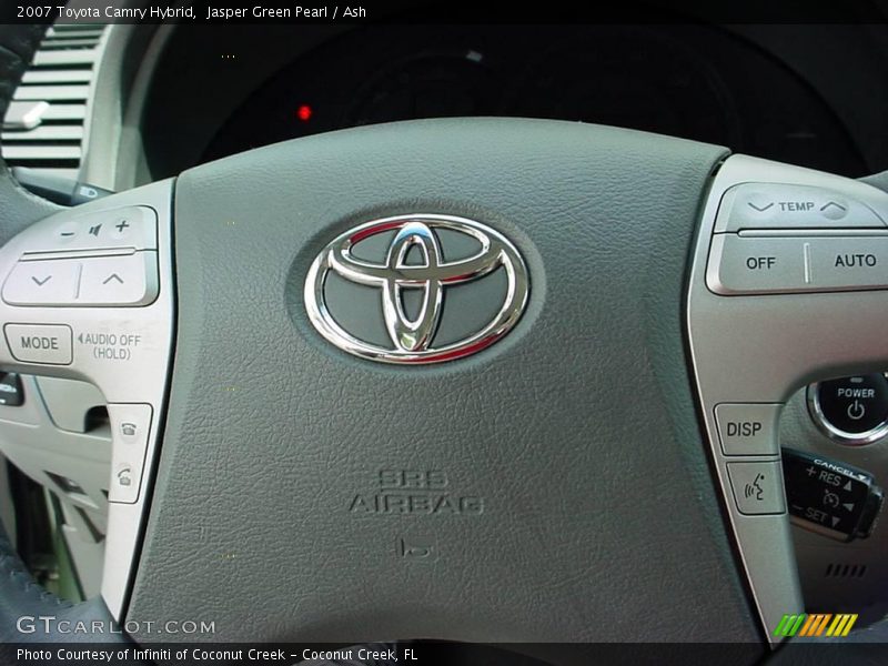 Jasper Green Pearl / Ash 2007 Toyota Camry Hybrid