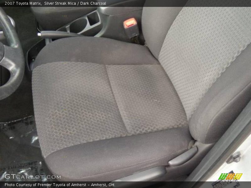 Silver Streak Mica / Dark Charcoal 2007 Toyota Matrix