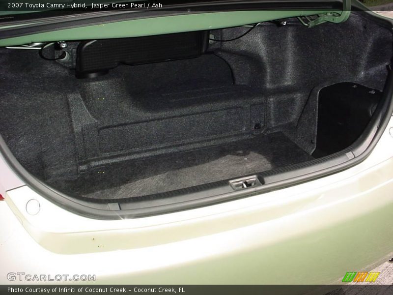 Jasper Green Pearl / Ash 2007 Toyota Camry Hybrid