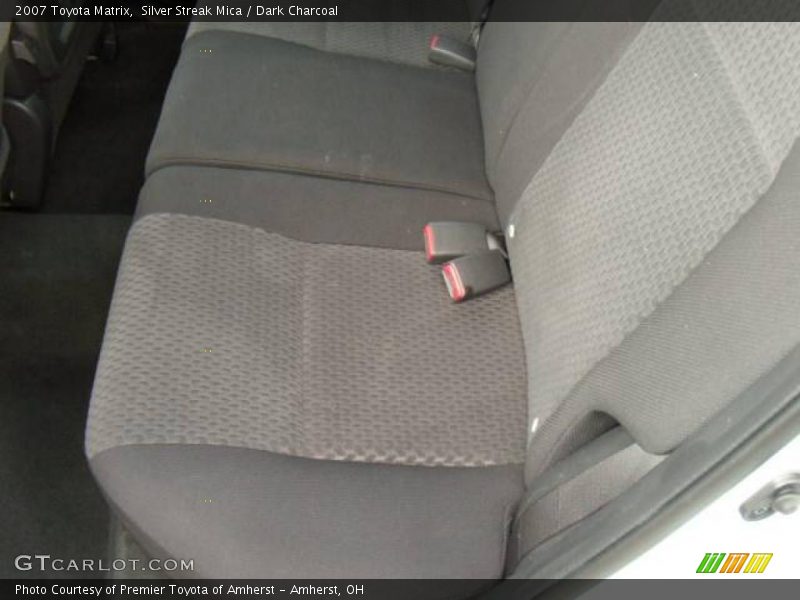 Silver Streak Mica / Dark Charcoal 2007 Toyota Matrix