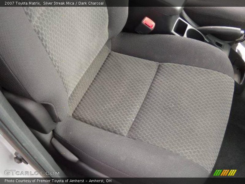 Silver Streak Mica / Dark Charcoal 2007 Toyota Matrix