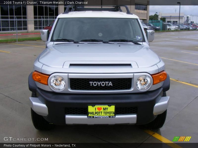 Titanium Metallic / Dark Charcoal 2008 Toyota FJ Cruiser